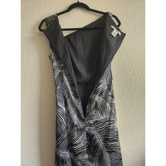 Maggy London Women's Formal Short Sleeve Knot Dress 10 - Picture 6 of 10